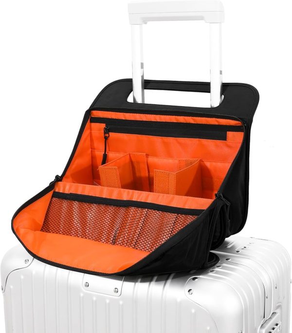 13 Inch 3L Airport Accessories Storage,Small Business Handbag,Suitcase Drink Holder,Travel Essentials Organizer - Image 3