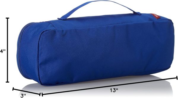 Pack-It Tube Cube - Small Packing Cube for Suitcases with Two-Way Zipper, Quick-Grab Handle, and Mesh Top for Visibility and Breathability, Blue Sea - Image 3